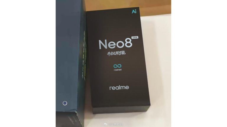تسريبات صندوق المبيعات! يقدم Realme Neo8 Infinite Edition شاشة رائدة من الدرجة الأولى