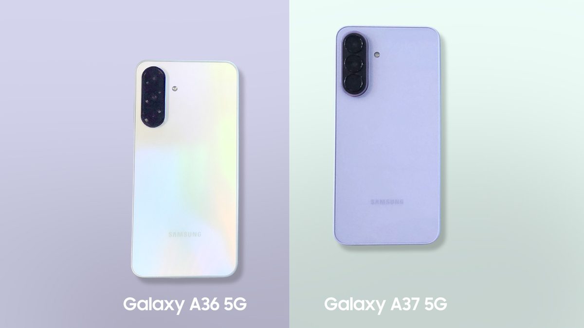 مقارنة بين سامسونج جالاكسي A37 5G وجالكسي A36 5G