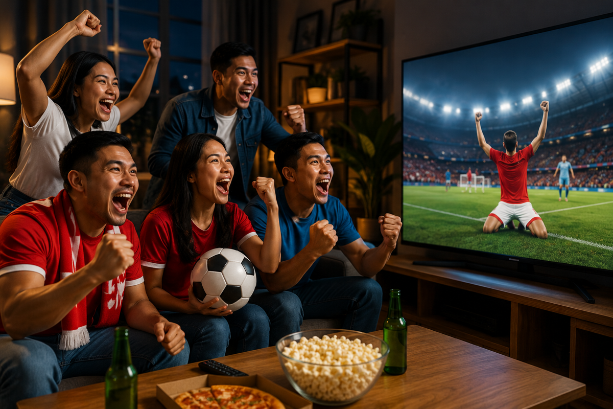 دليل لاختيار حجم التلفزيون المناسب لغرفتك، لذا فإن مشاهدة كأس العالم 2026 أكثر إثارة